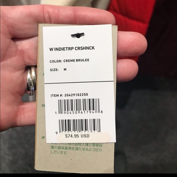 🕉 Burton Indie Trip Crush Neck Sweatshirt 🕉 ~Med - Picture 11 of 11